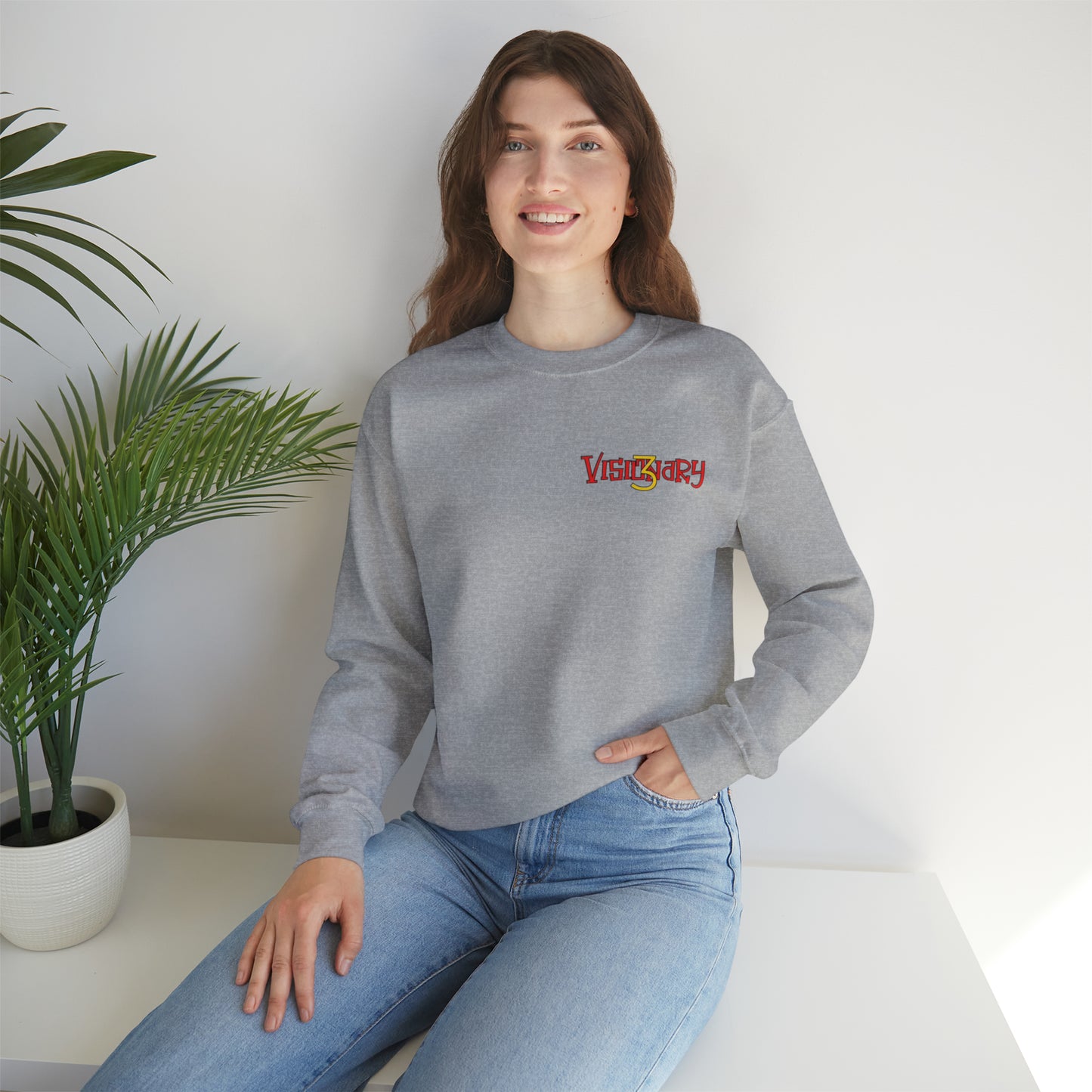 3Visionary Pocket Crewneck