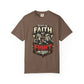 Faith But Fight On Sight T‑Shirt — Christian Warrior Graphic Tee