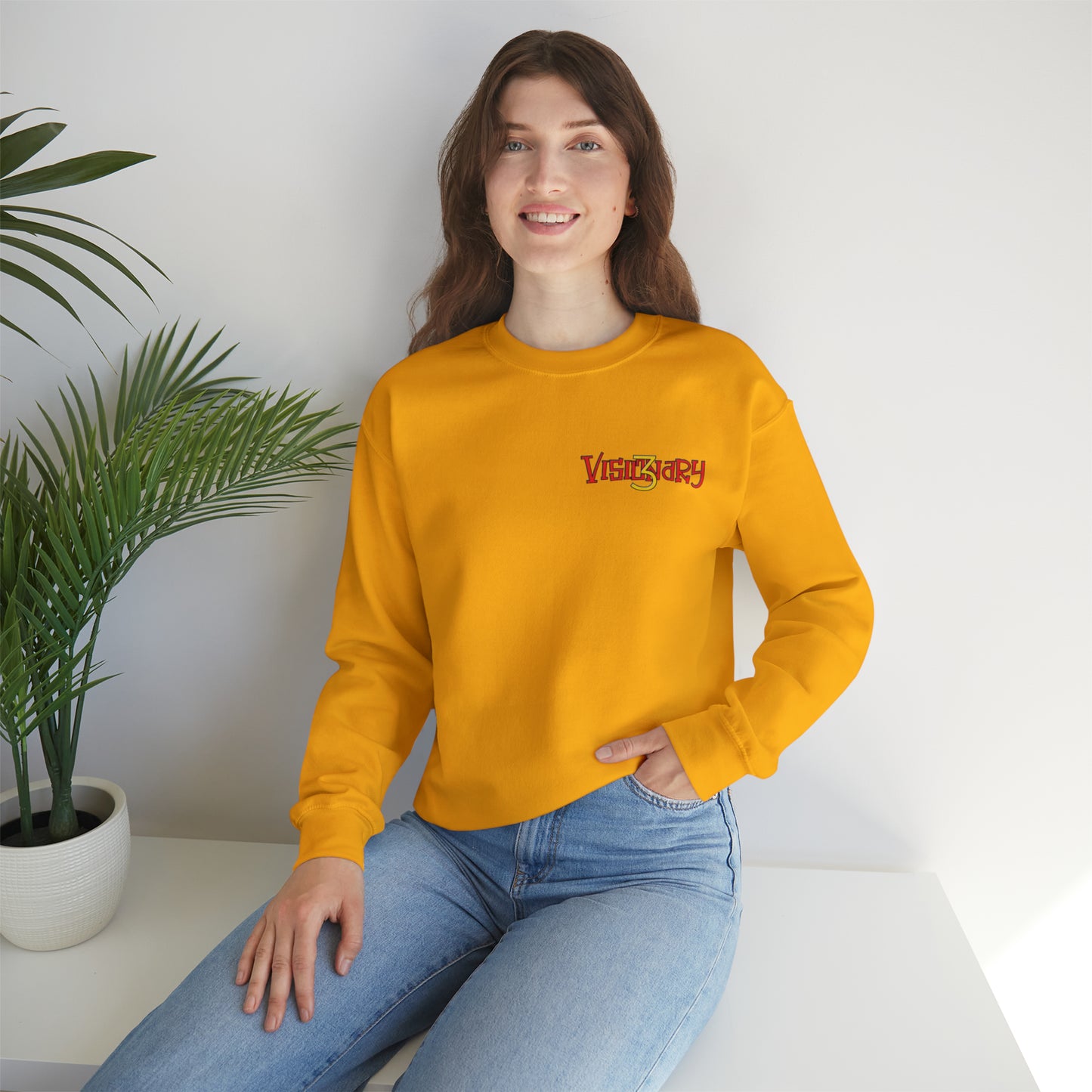 3Visionary Pocket Crewneck