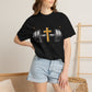 Faith Over Fear T-Shirt – Christian Workout Tee (Focus • Faith • Finish)