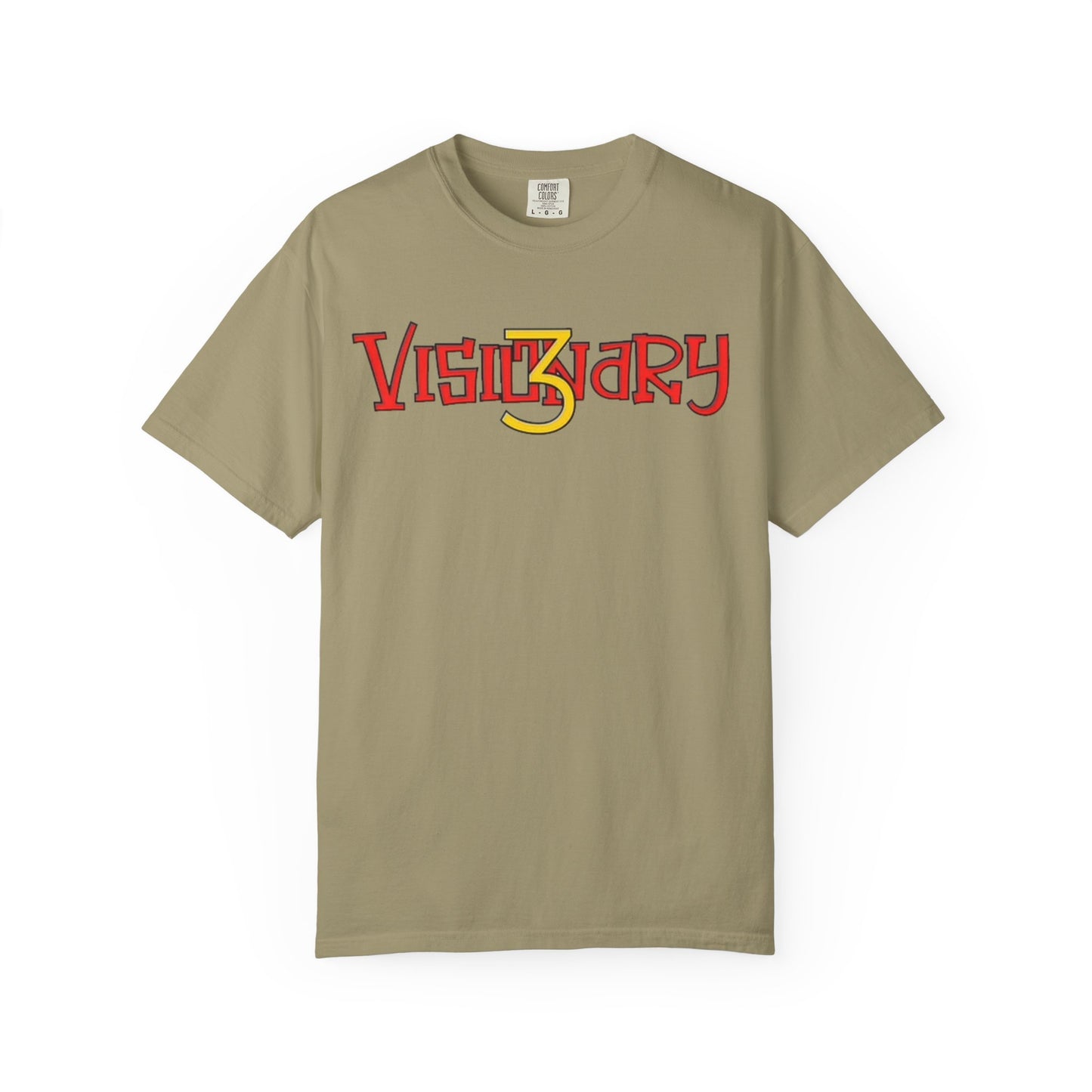 Visionary Unisex Garment-Dyed T-Shirt – Creative Graphic Tee for Everyday Inspiration