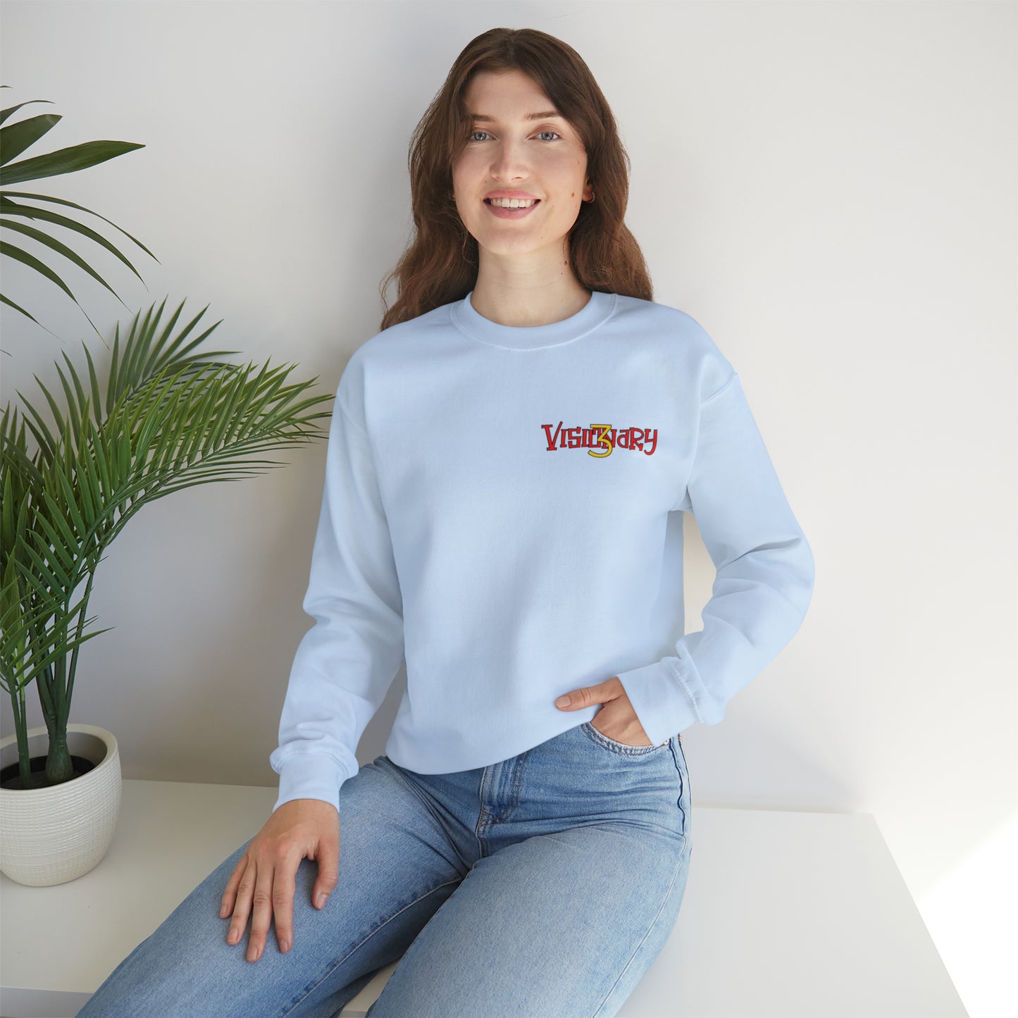 3Visionary Pocket Crewneck