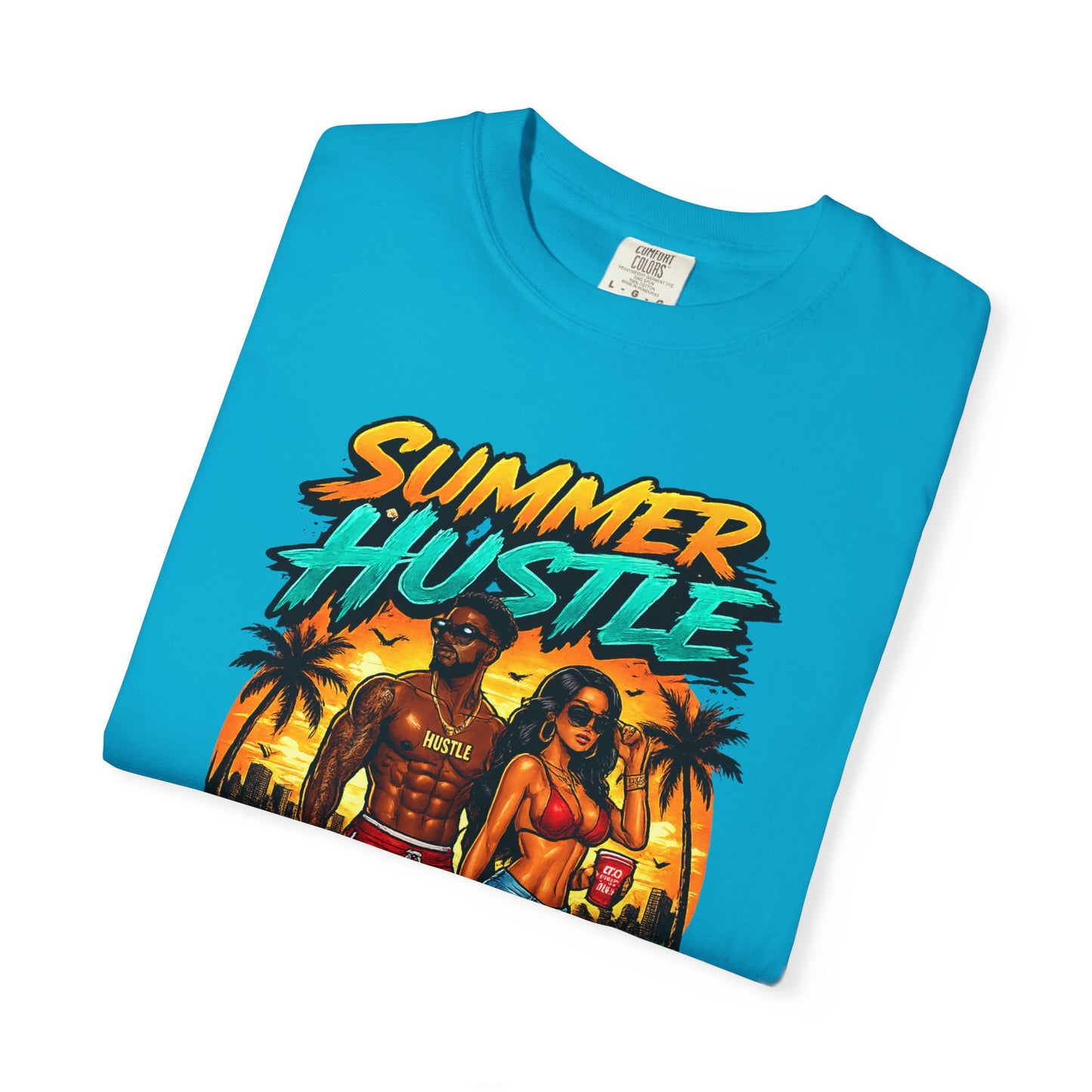 Summer Hustle Graphic T-Shirt — "Legal Money Only" Retro Beach Streetwear