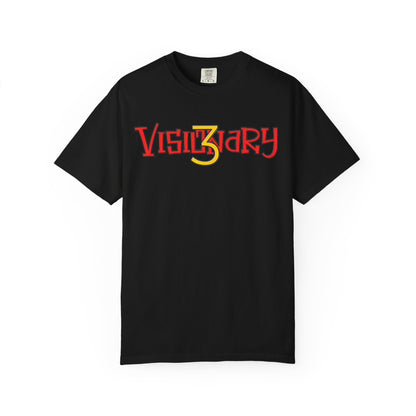 Visionary Unisex Garment-Dyed T-Shirt – Creative Graphic Tee for Everyday Inspiration