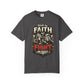 Faith But Fight On Sight T‑Shirt — Christian Warrior Graphic Tee