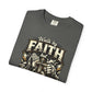 Faith But Fight On Sight T‑Shirt — Christian Warrior Graphic Tee
