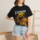 I Chose Me T-Shirt — Self-Love Fitness Graphic Tee
