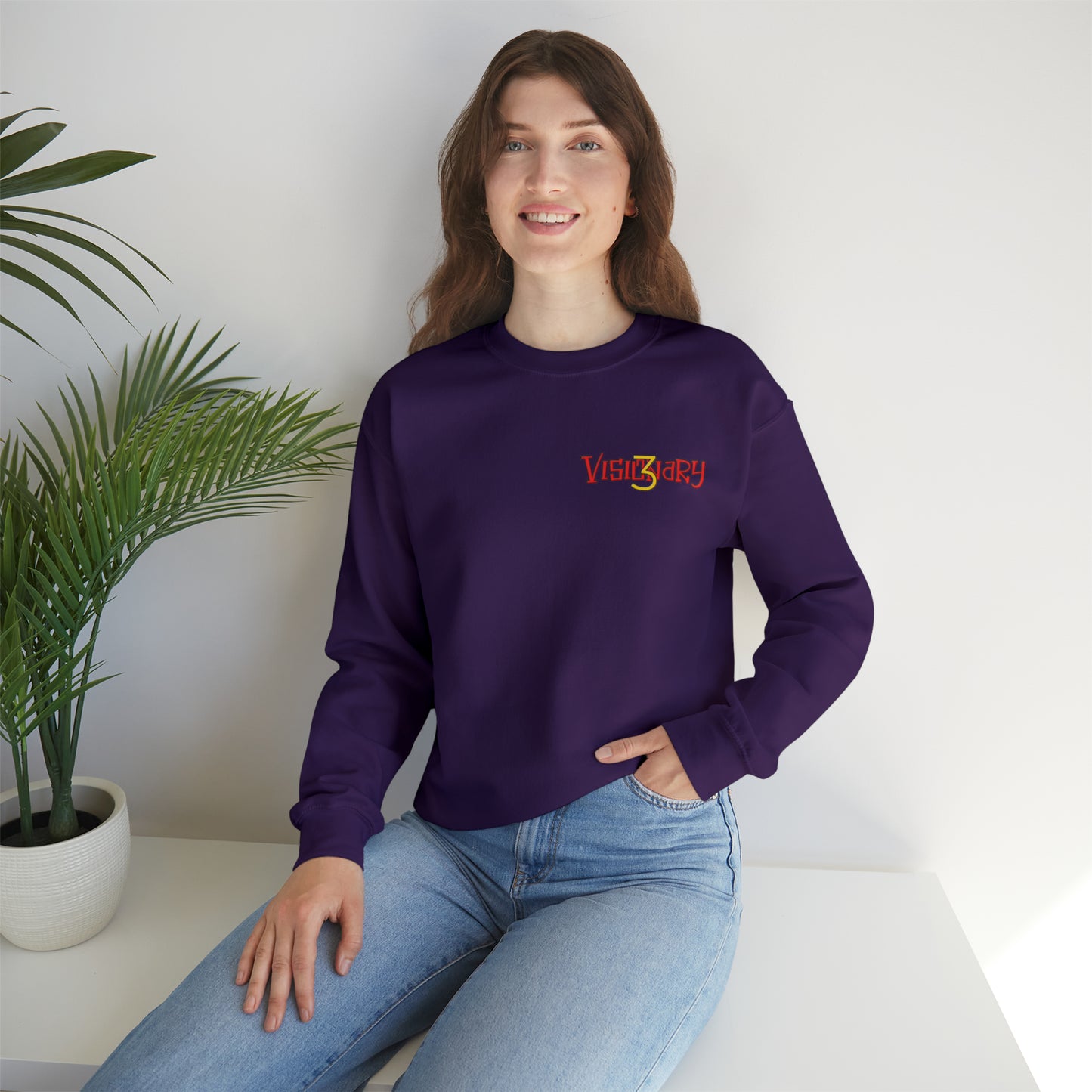 3Visionary Pocket Crewneck