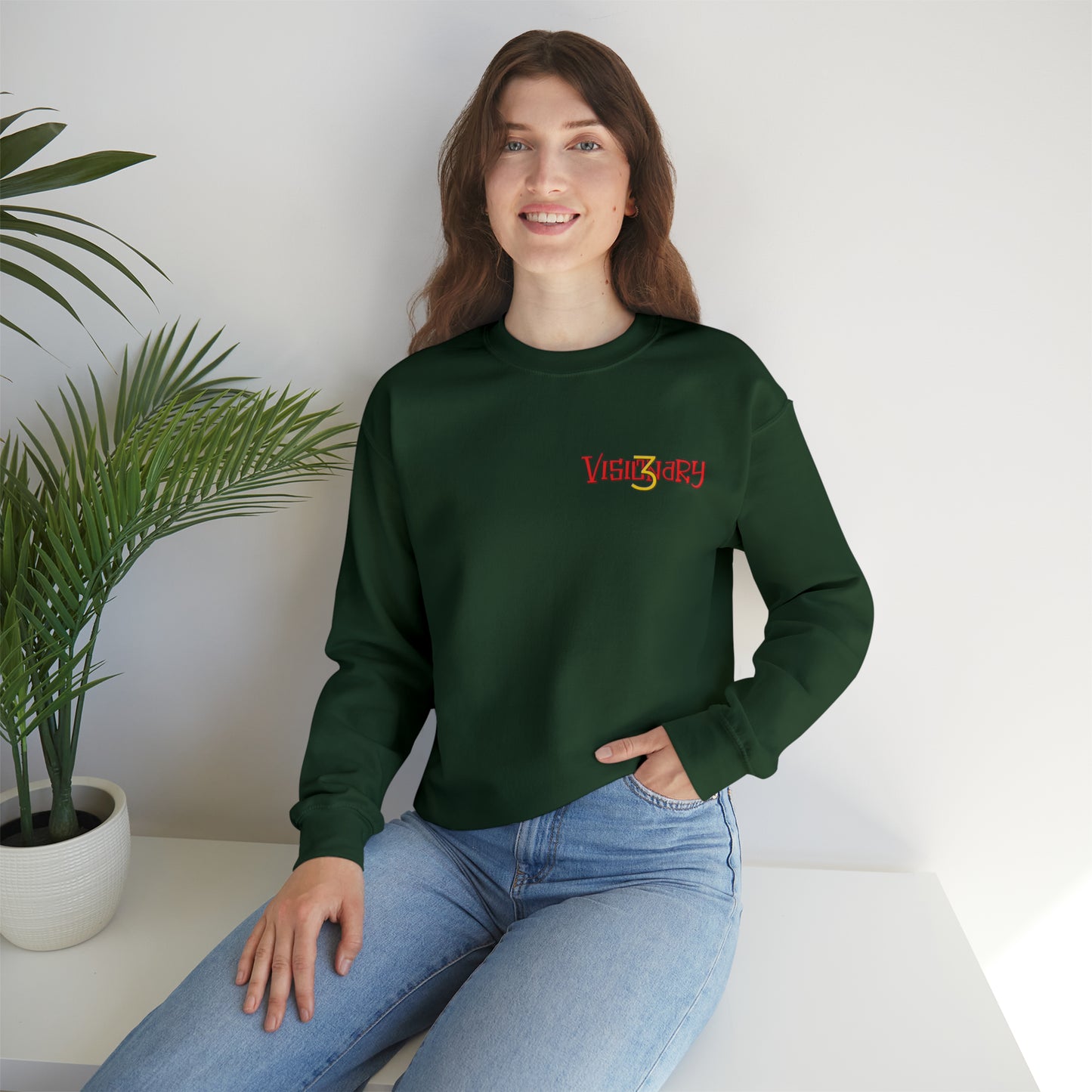 3Visionary Pocket Crewneck
