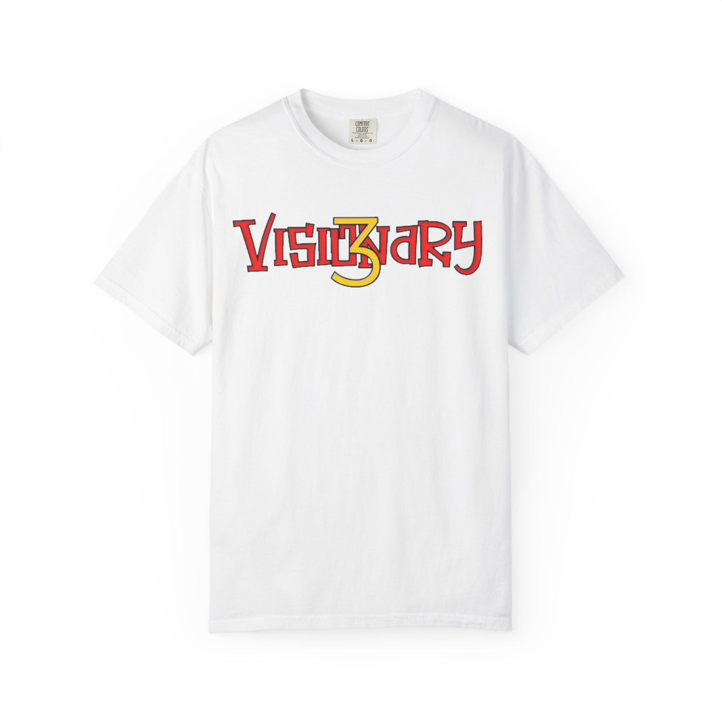 Visionary Unisex Garment-Dyed T-Shirt – Creative Graphic Tee for Everyday Inspiration