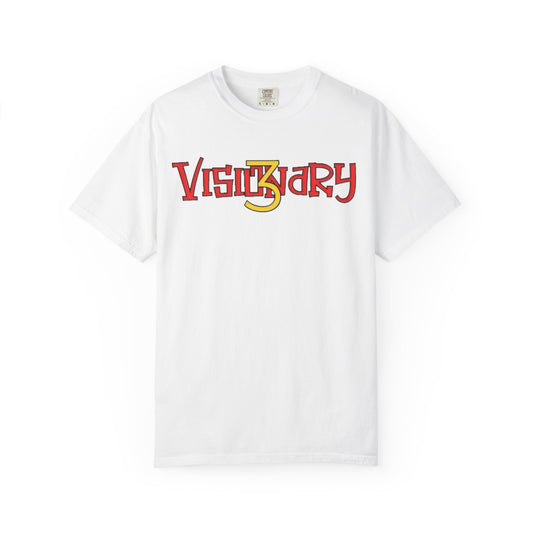 Visionary Unisex Garment-Dyed T-Shirt – Creative Graphic Tee for Everyday Inspiration