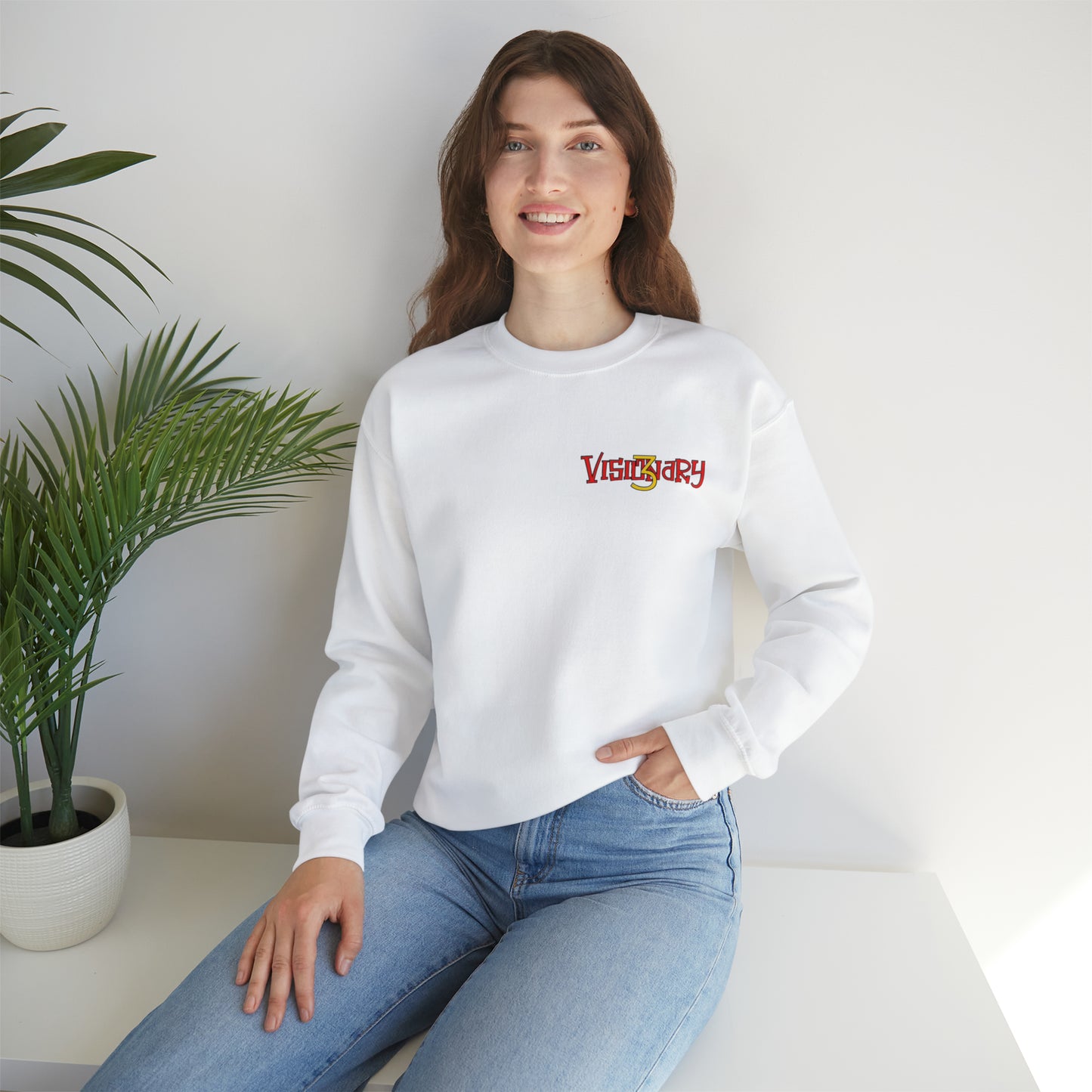 3Visionary Pocket Crewneck