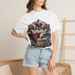 Fitness Tee — "Double F Fit Factory" Strength & Faith Gym T-Shirt