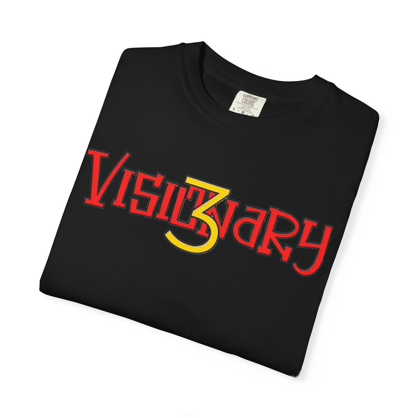 Visionary Unisex Garment-Dyed T-Shirt – Creative Graphic Tee for Everyday Inspiration