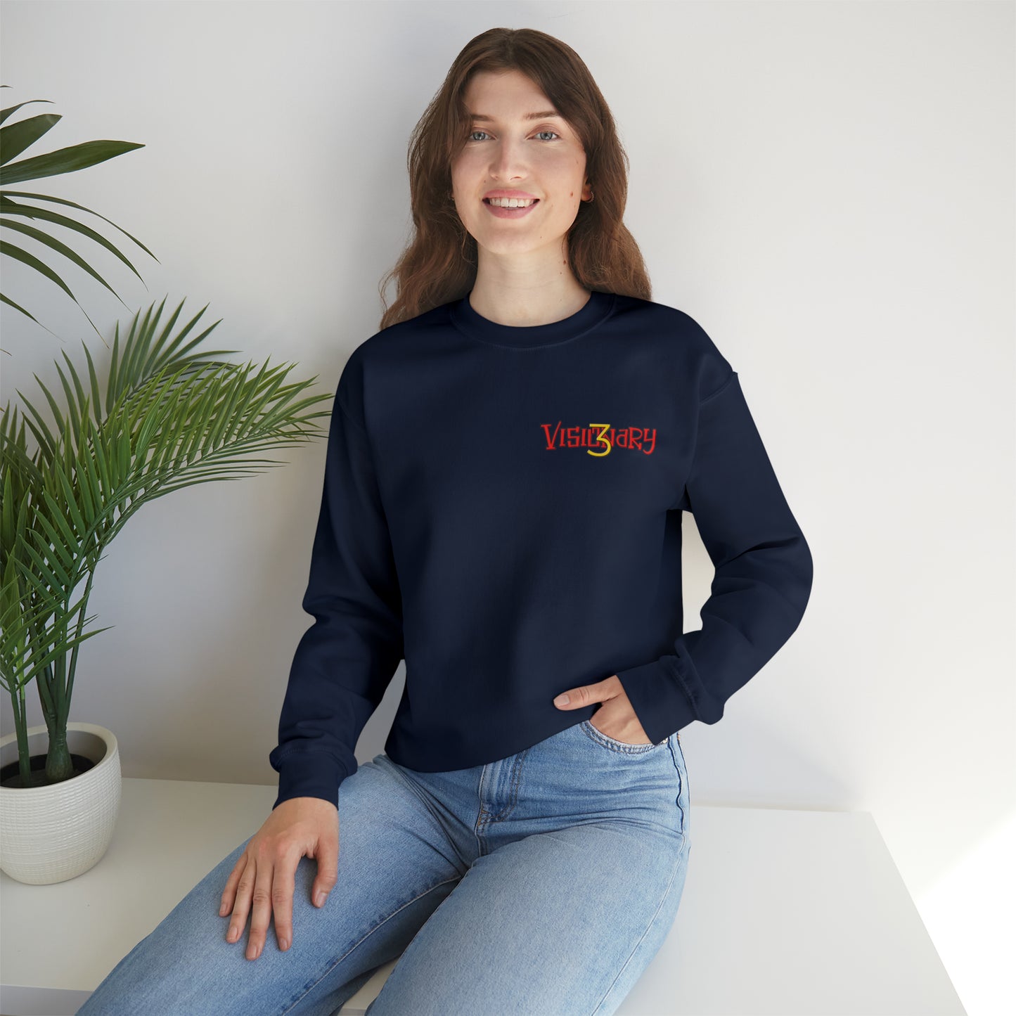 3Visionary Pocket Crewneck