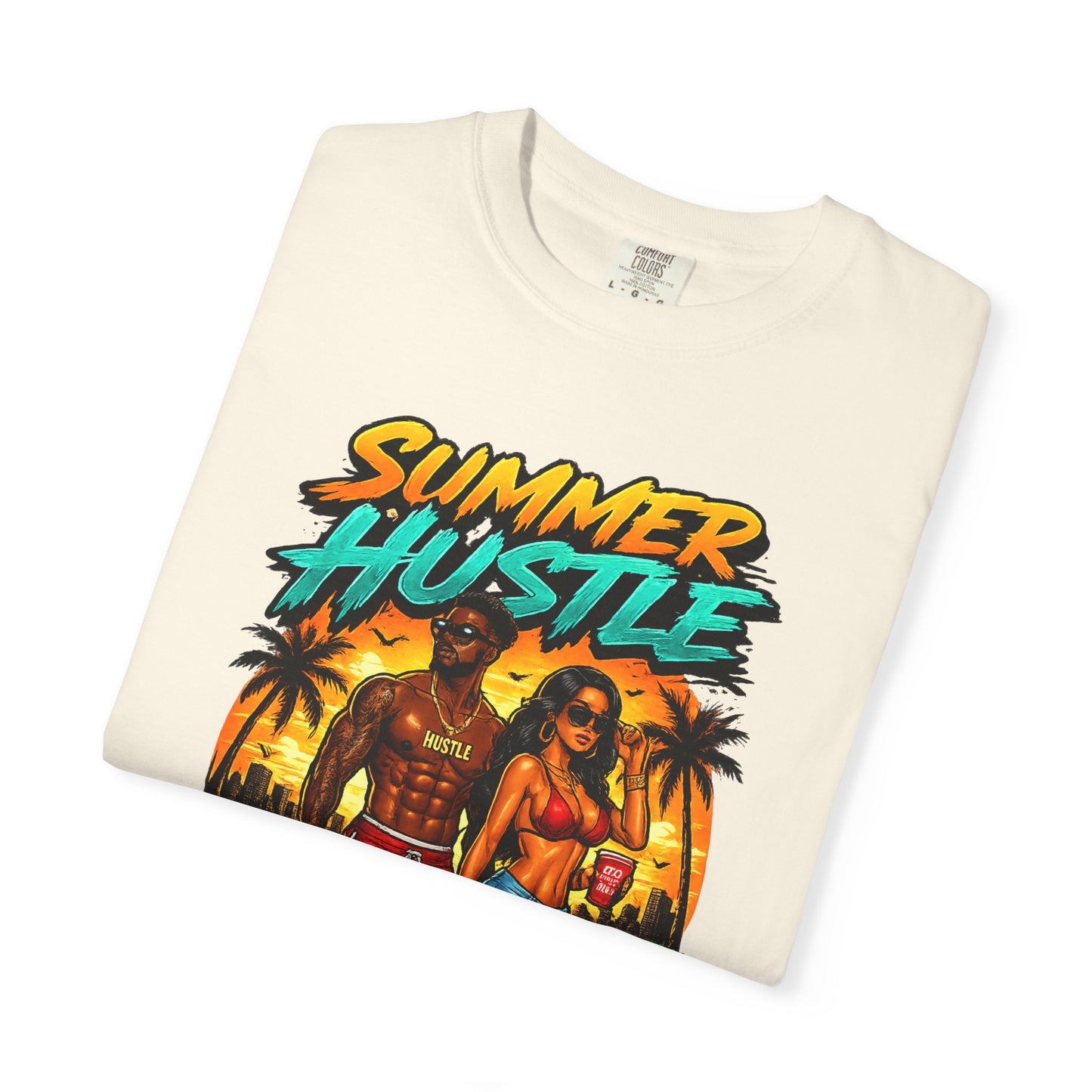 Summer Hustle Graphic T-Shirt — "Legal Money Only" Retro Beach Streetwear