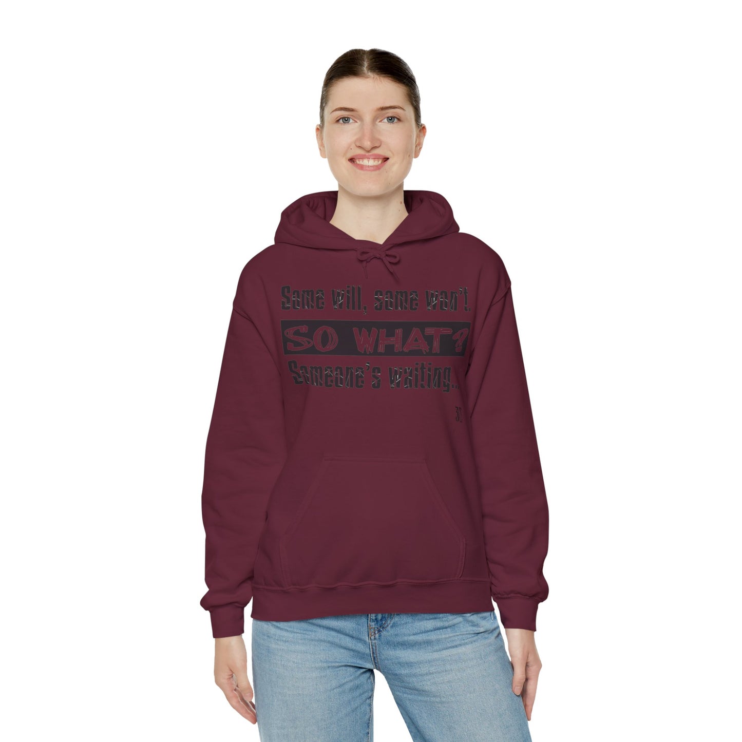 Quote Hooded Sweatshirt