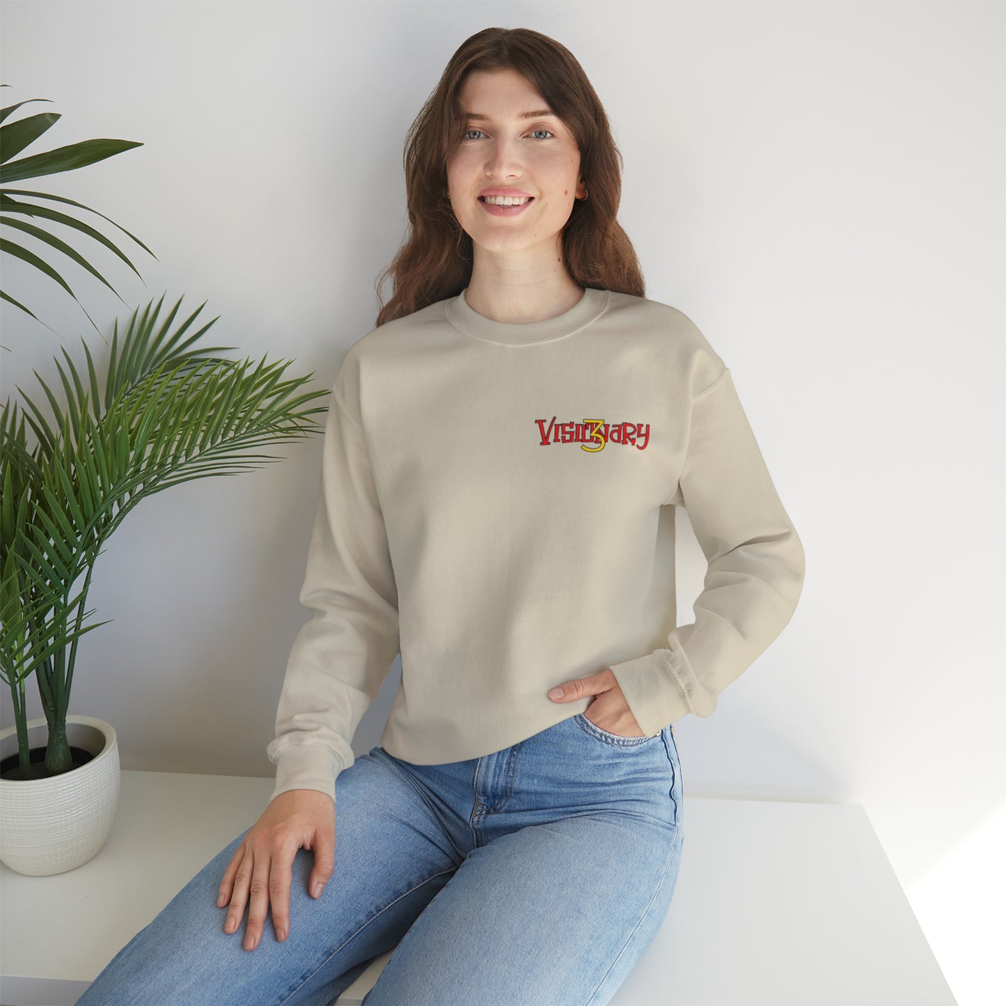 3Visionary Pocket Crewneck