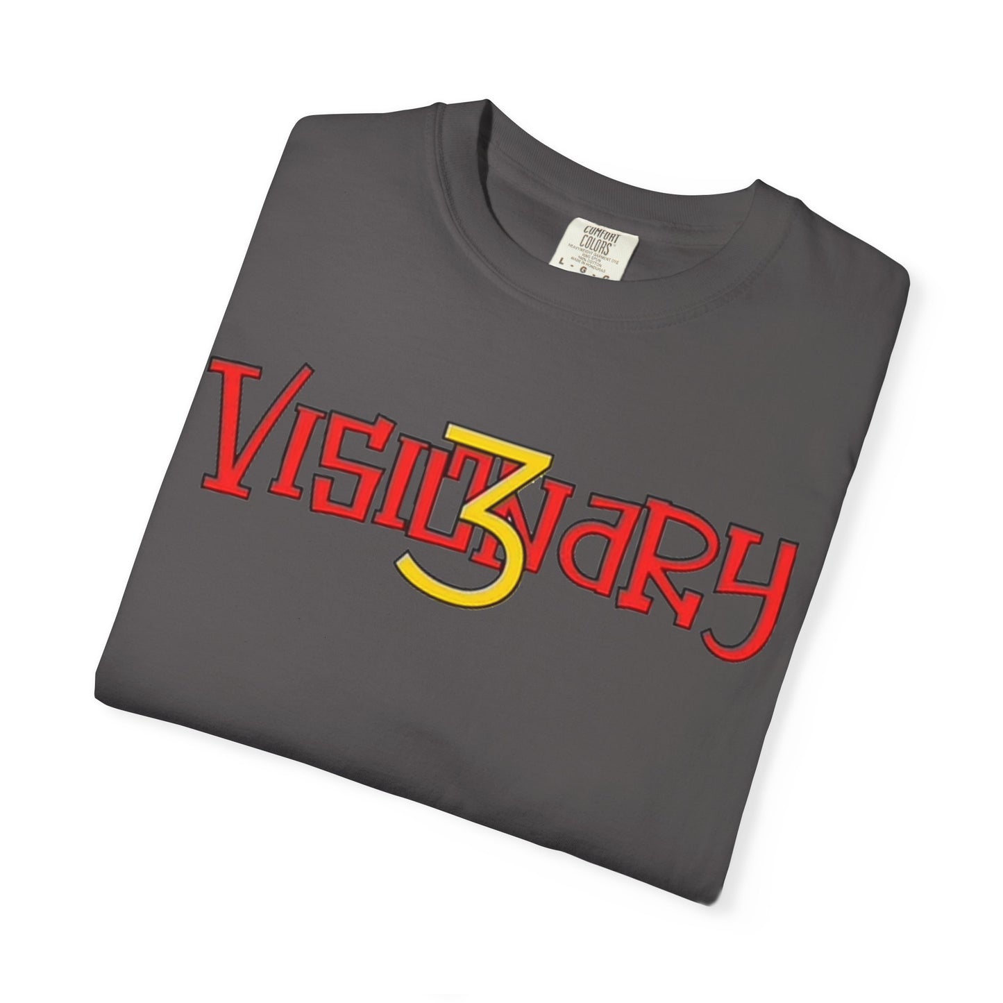 Visionary Unisex Garment-Dyed T-Shirt – Creative Graphic Tee for Everyday Inspiration