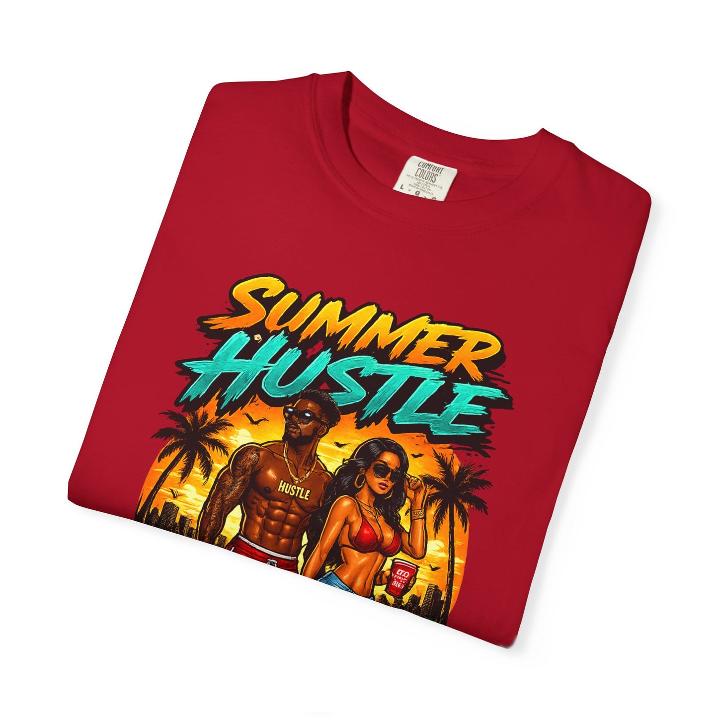 Summer Hustle Graphic T-Shirt — "Legal Money Only" Retro Beach Streetwear