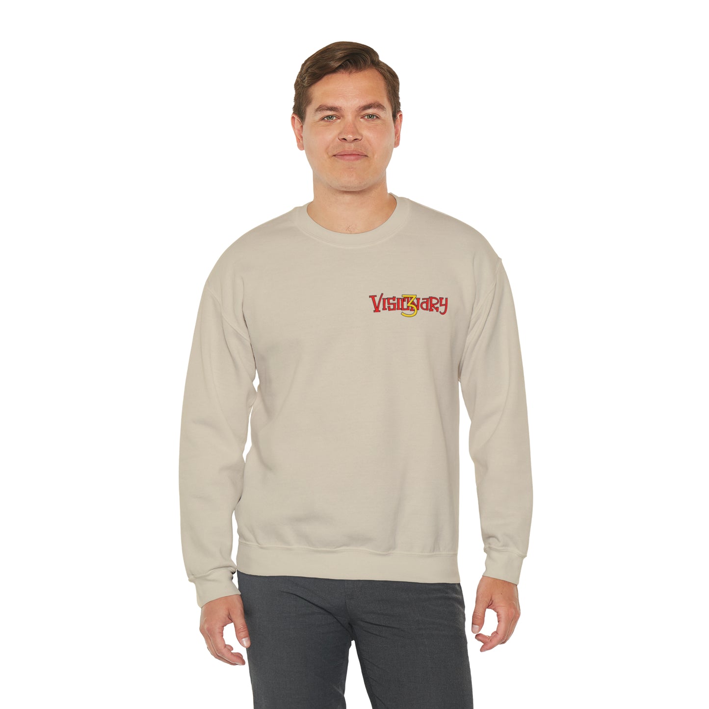 3Visionary Pocket Crewneck