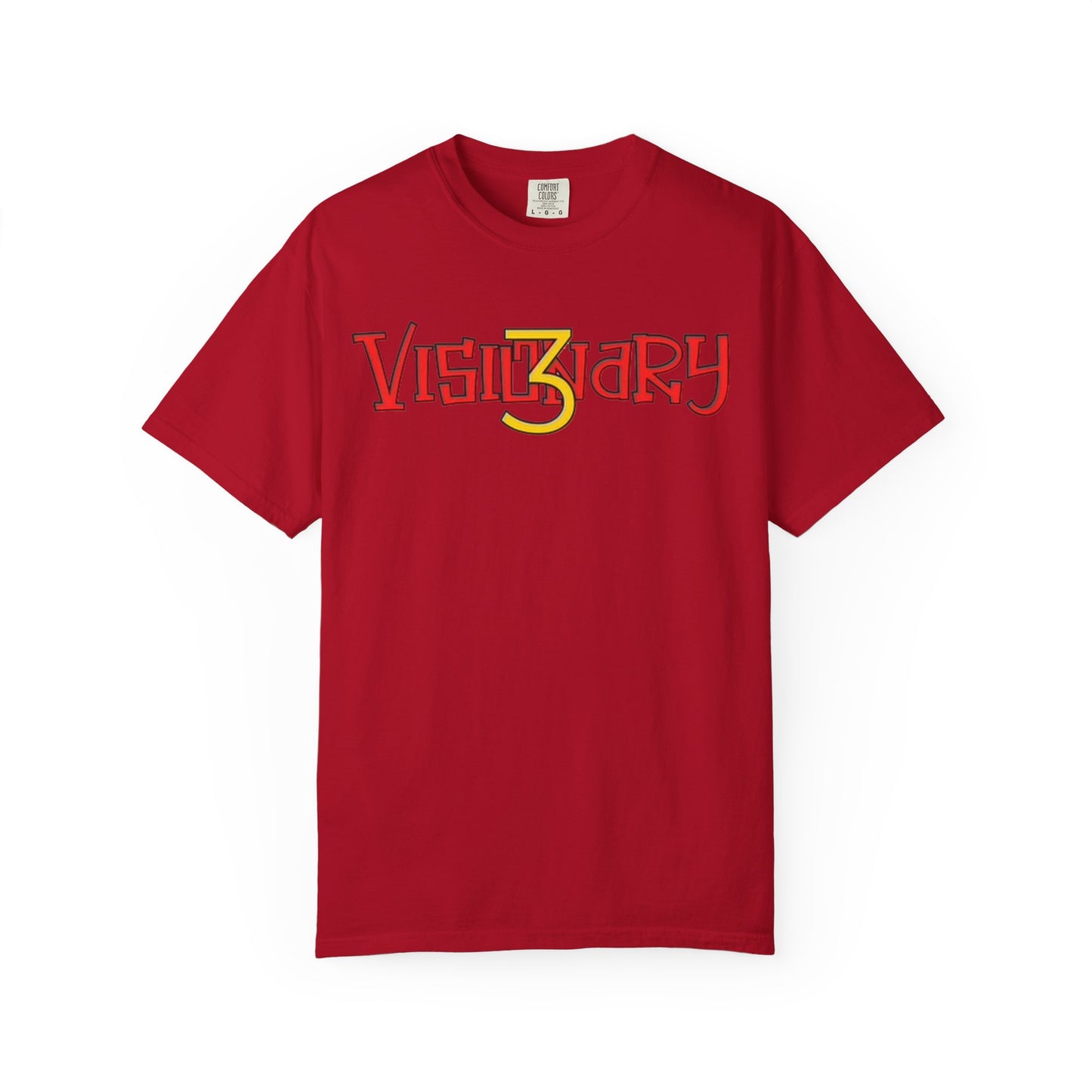 Visionary Unisex Garment-Dyed T-Shirt – Creative Graphic Tee for Everyday Inspiration