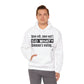 Quote Hooded Sweatshirt
