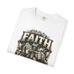 Faith But Fight On Sight T‑Shirt — Christian Warrior Graphic Tee