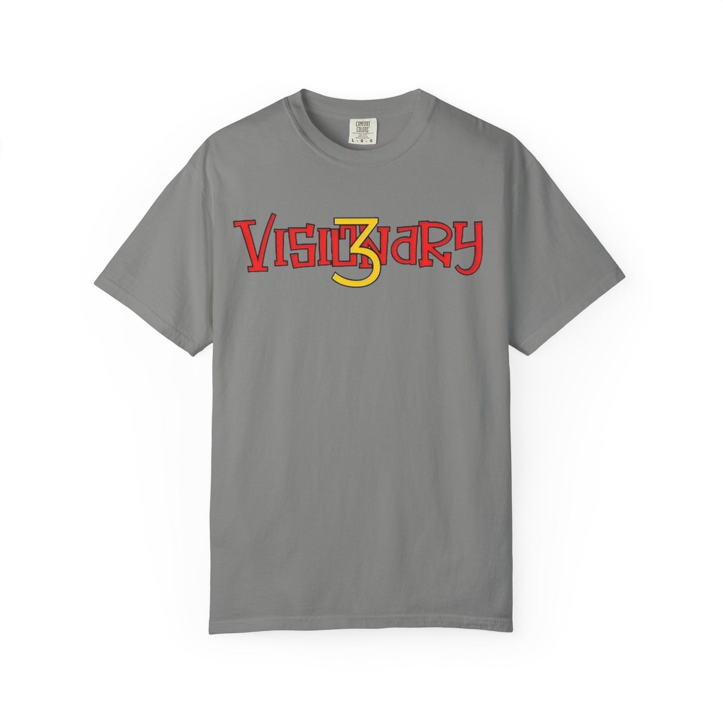 Visionary Unisex Garment-Dyed T-Shirt – Creative Graphic Tee for Everyday Inspiration