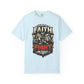 Faith But Fight On Sight T‑Shirt — Christian Warrior Graphic Tee