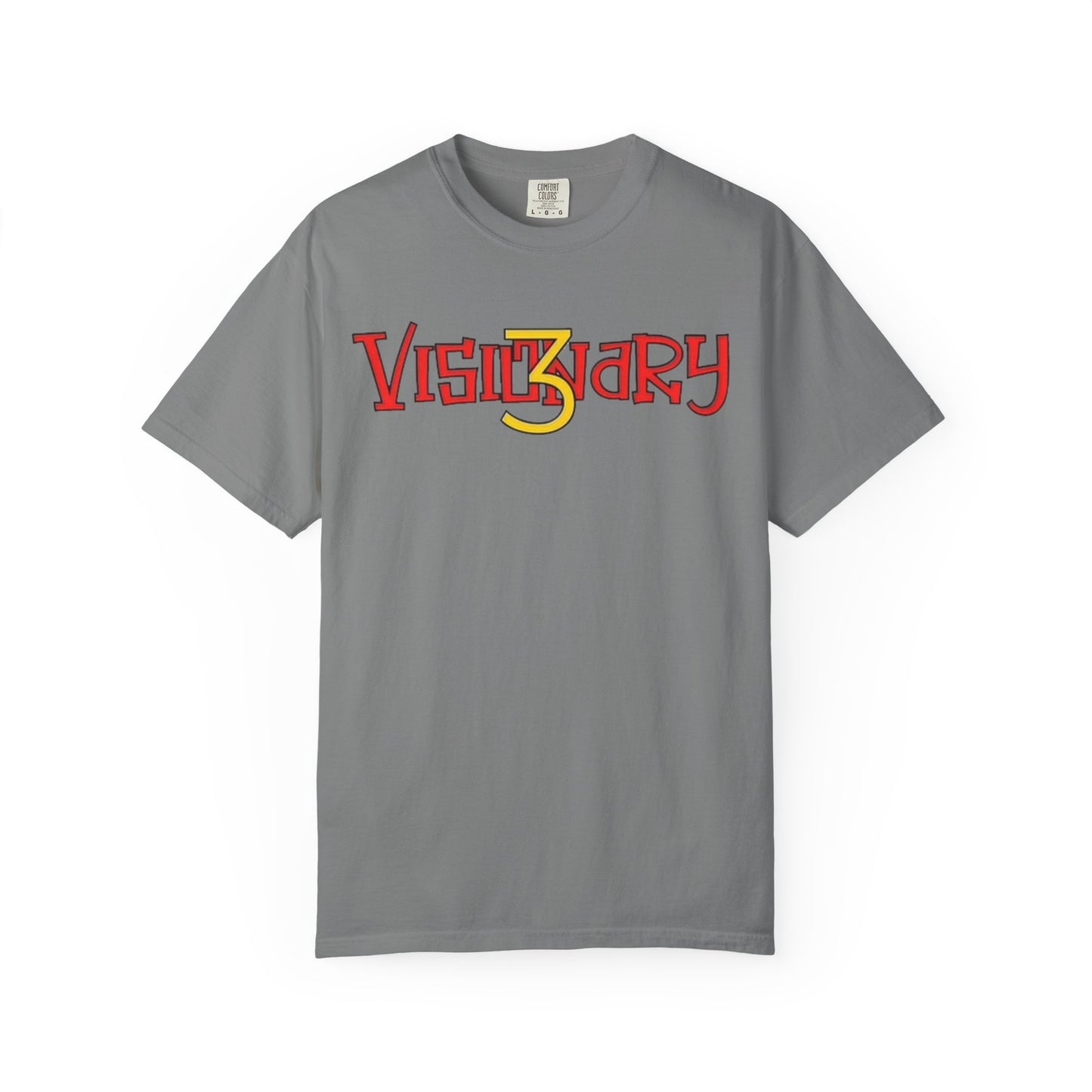 Visionary Unisex Garment-Dyed T-Shirt – Creative Graphic Tee for Everyday Inspiration