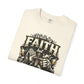 Faith But Fight On Sight T‑Shirt — Christian Warrior Graphic Tee