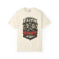 Faith But Fight On Sight T‑Shirt — Christian Warrior Graphic Tee