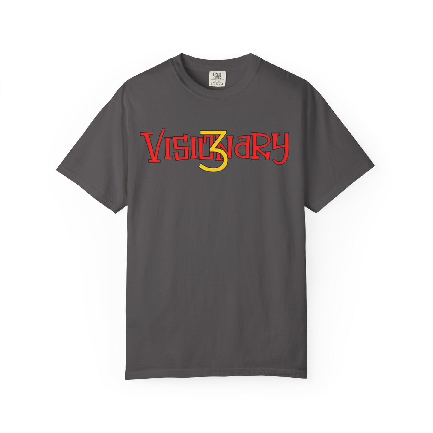 Visionary Unisex Garment-Dyed T-Shirt – Creative Graphic Tee for Everyday Inspiration