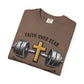 Faith Over Fear T-Shirt – Christian Workout Tee (Focus • Faith • Finish)
