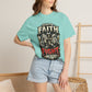Faith But Fight On Sight T‑Shirt — Christian Warrior Graphic Tee