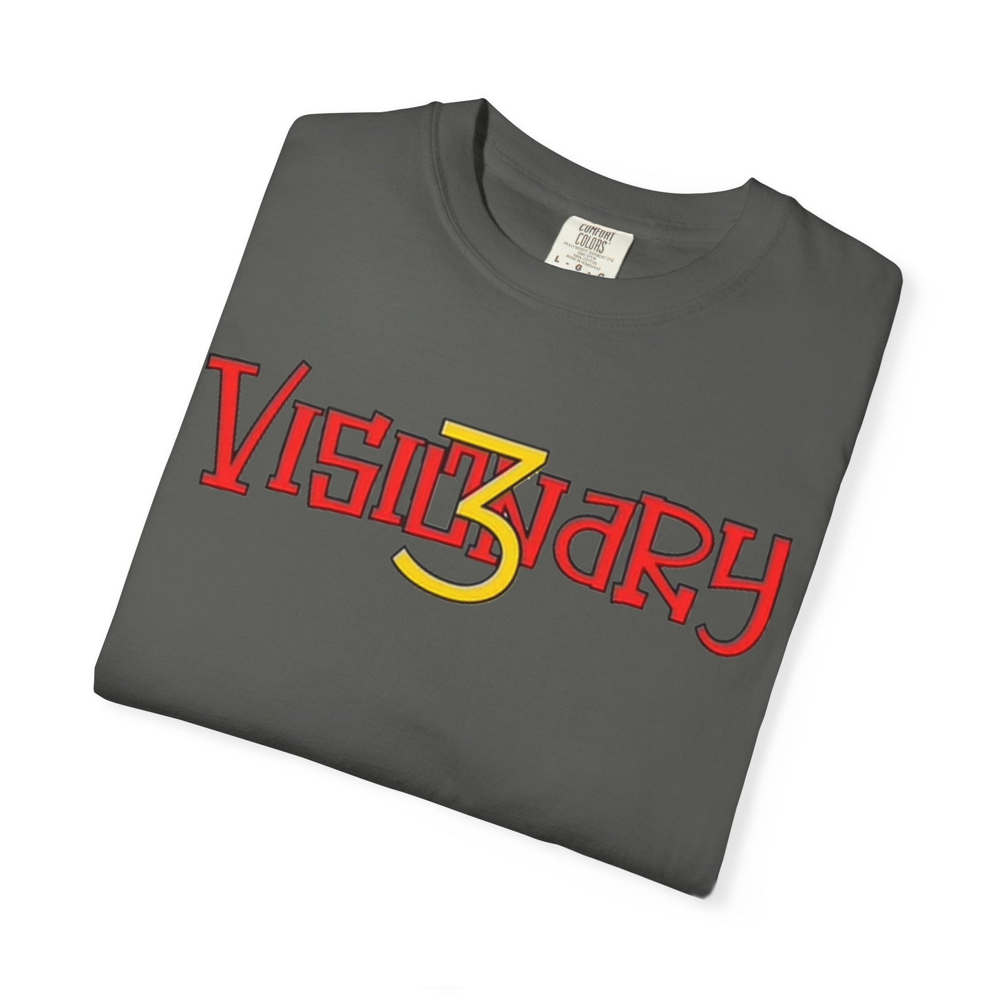 Visionary Unisex Garment-Dyed T-Shirt – Creative Graphic Tee for Everyday Inspiration