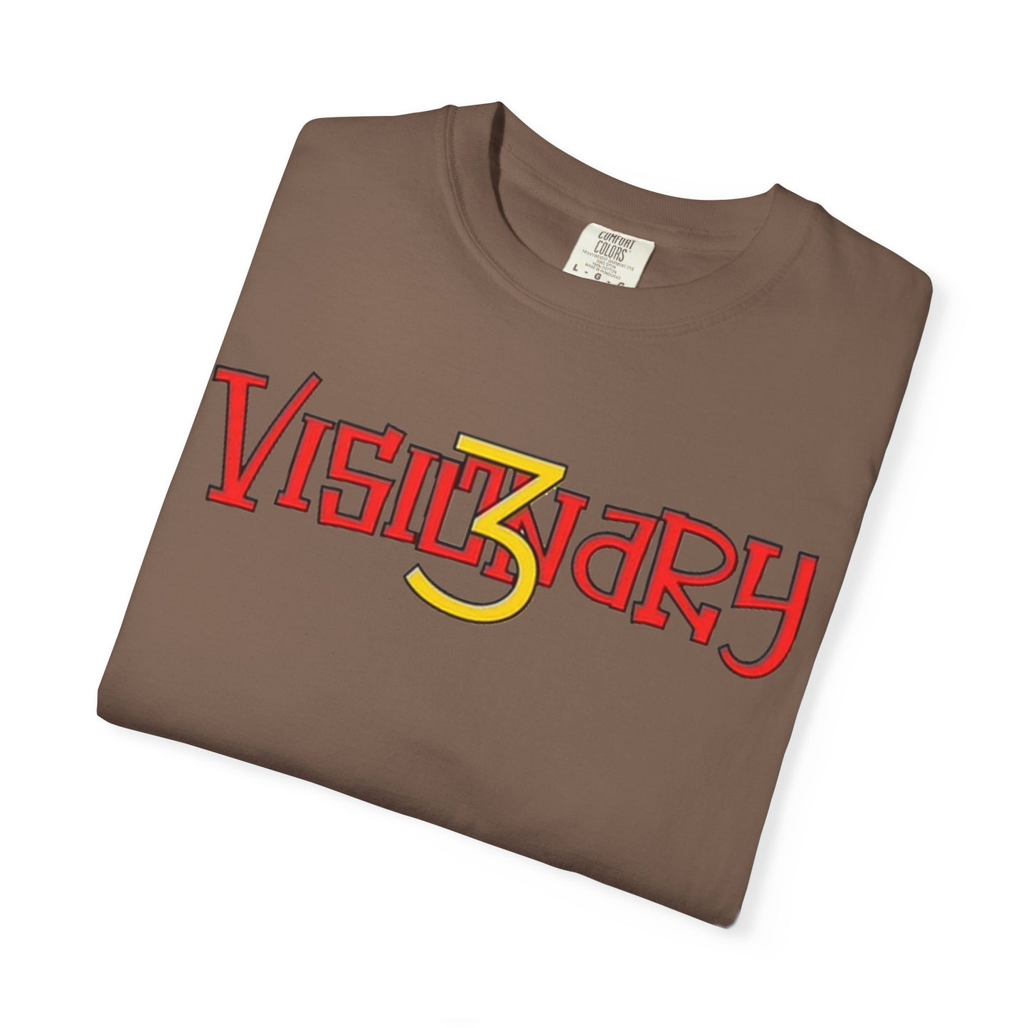 Visionary Unisex Garment-Dyed T-Shirt – Creative Graphic Tee for Everyday Inspiration
