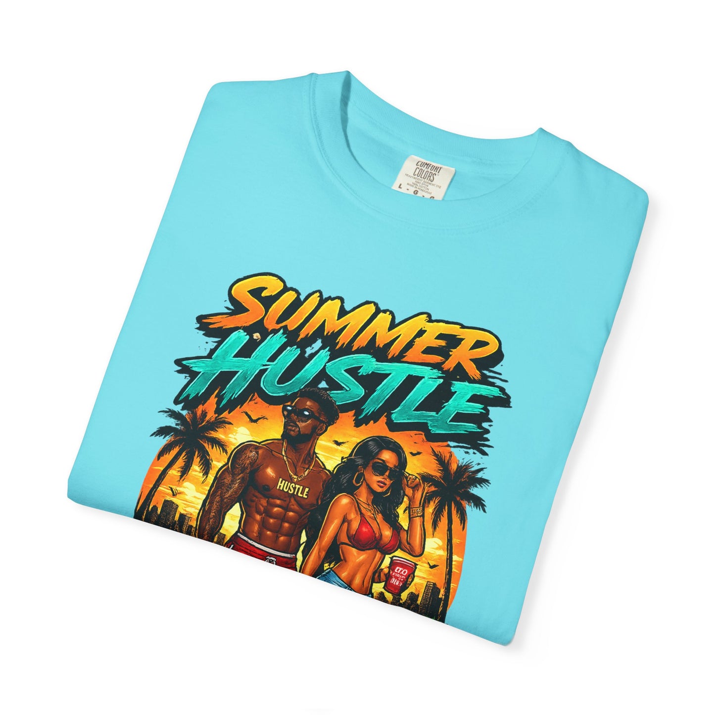 Summer Hustle Graphic T-Shirt — "Legal Money Only" Retro Beach Streetwear