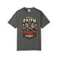 Faith But Fight On Sight T‑Shirt — Christian Warrior Graphic Tee