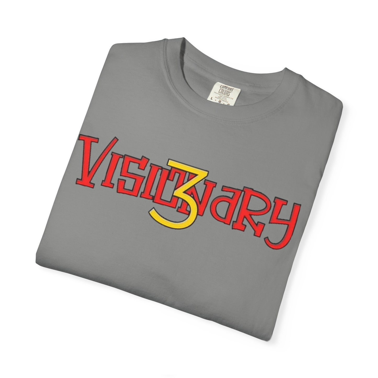 Visionary Unisex Garment-Dyed T-Shirt – Creative Graphic Tee for Everyday Inspiration