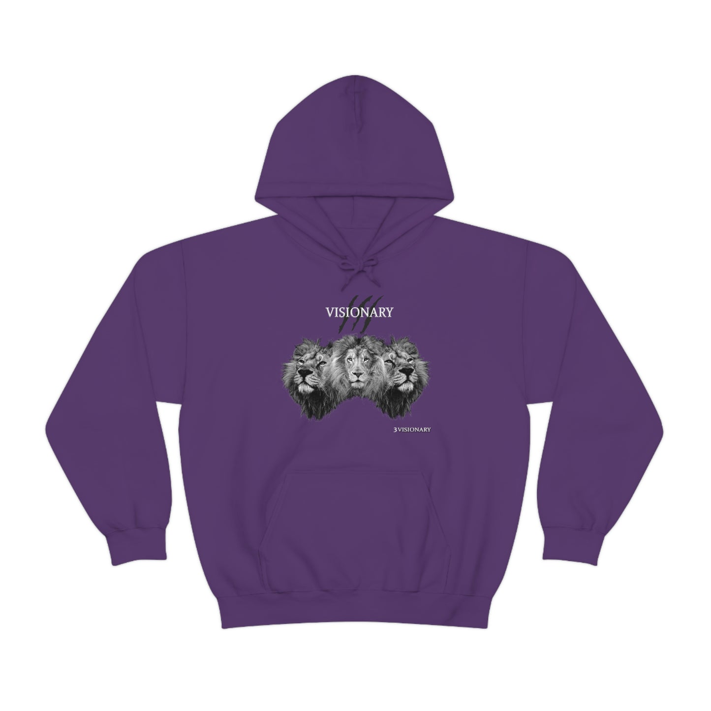 3Visionary Lion Hoodie