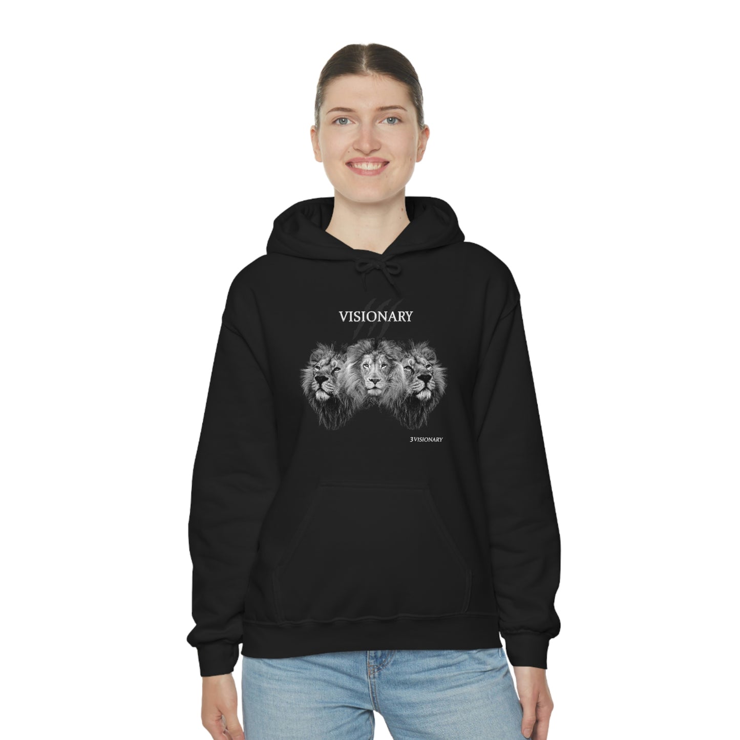 3Visionary Lion Hoodie