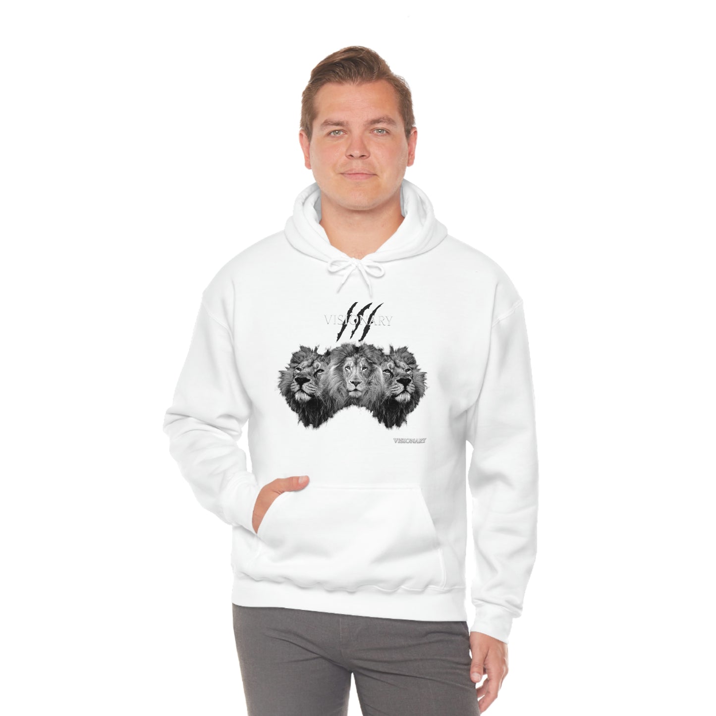 3Visionary Lion Hoodie