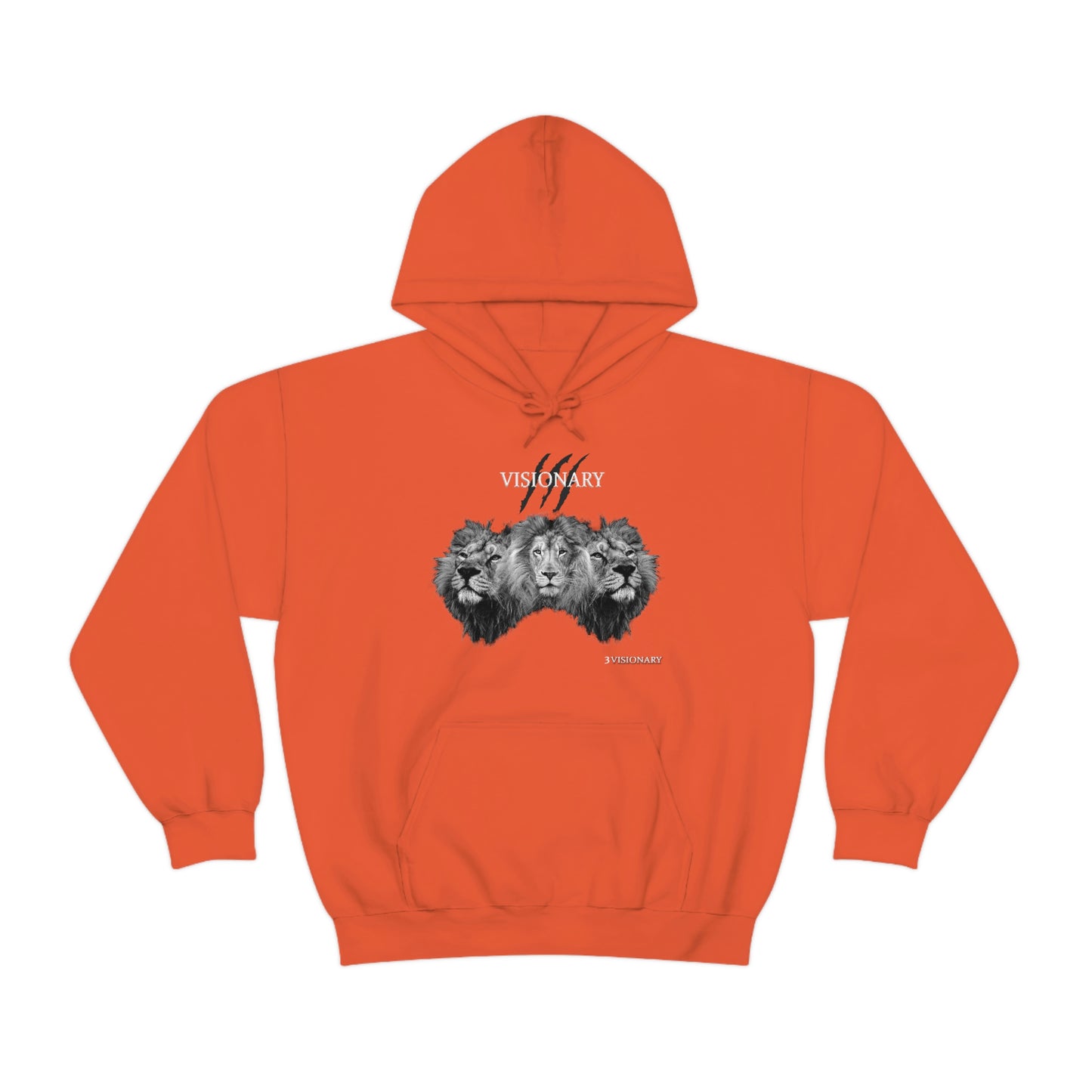 3Visionary Lion Hoodie