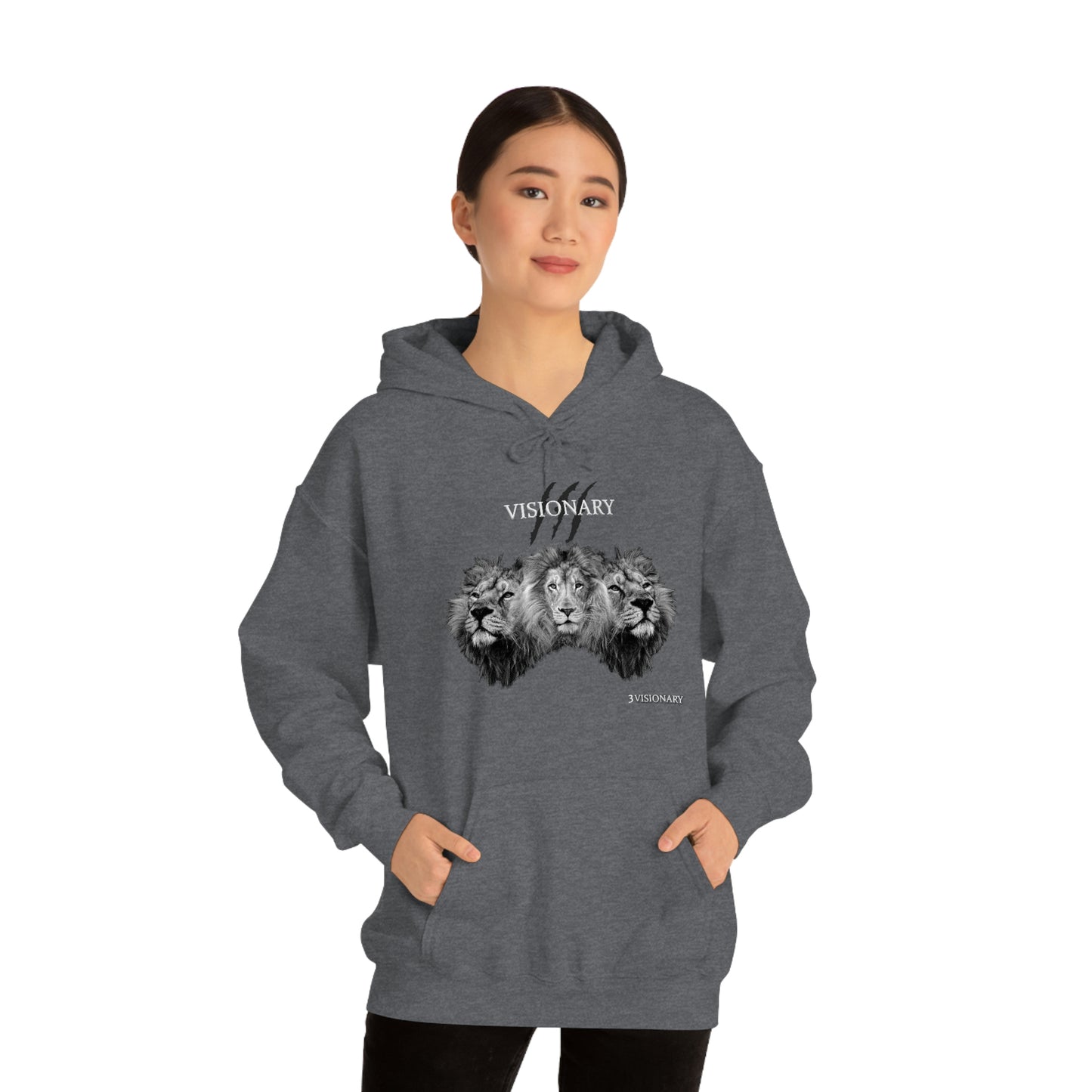 3Visionary Lion Hoodie