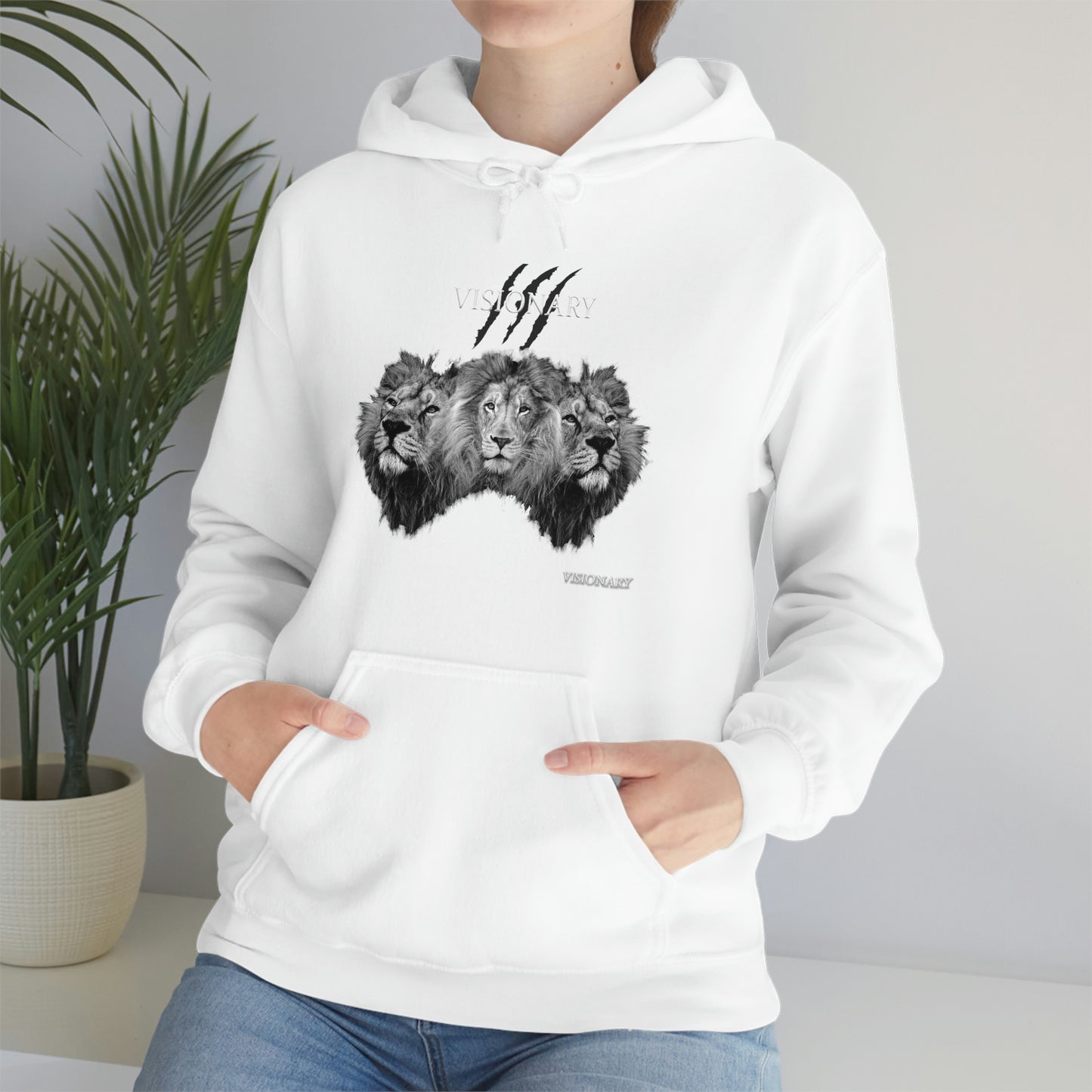 3Visionary Lion Hoodie