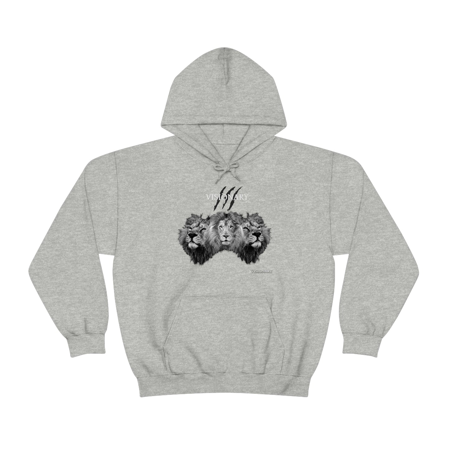 3Visionary Lion Hoodie