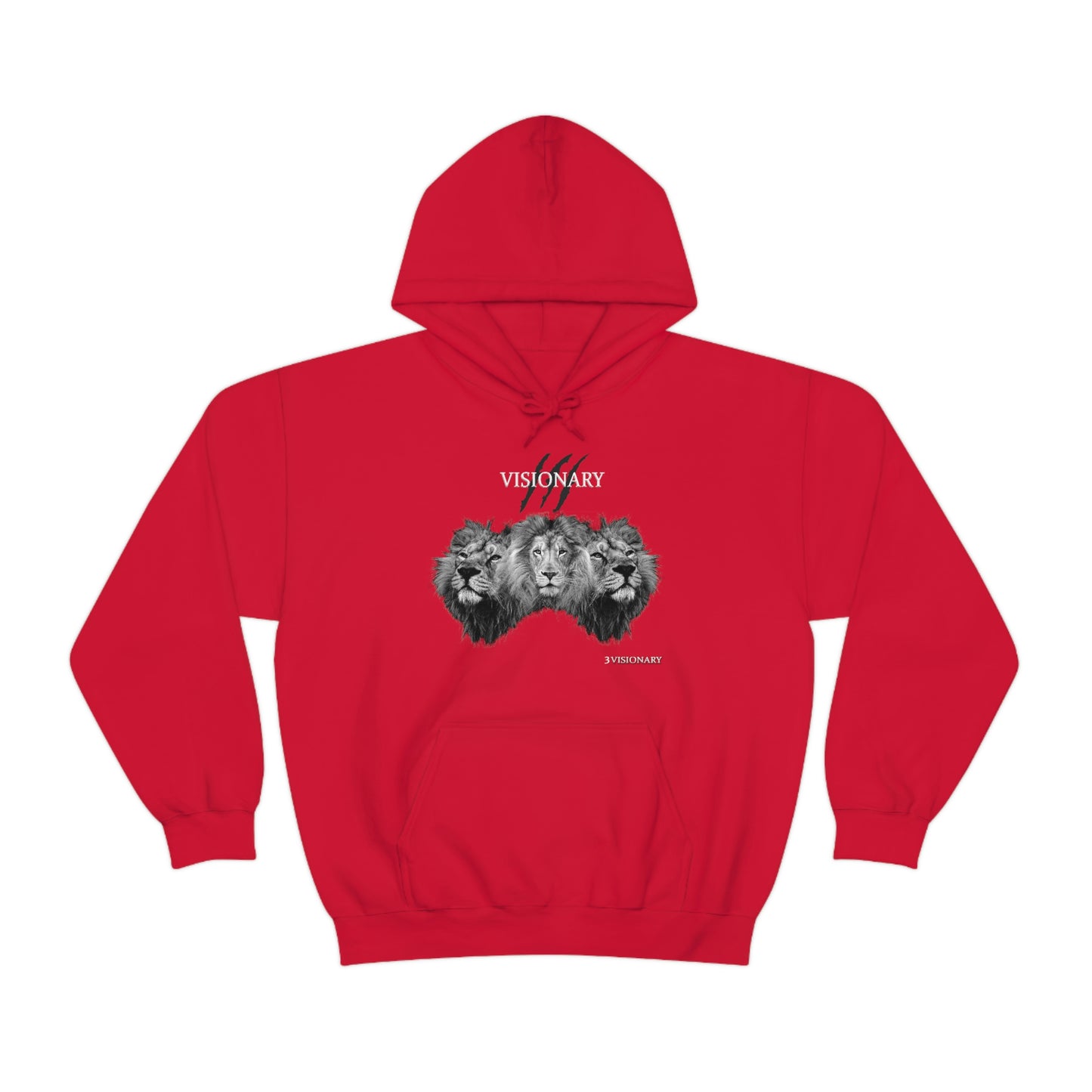 3Visionary Lion Hoodie