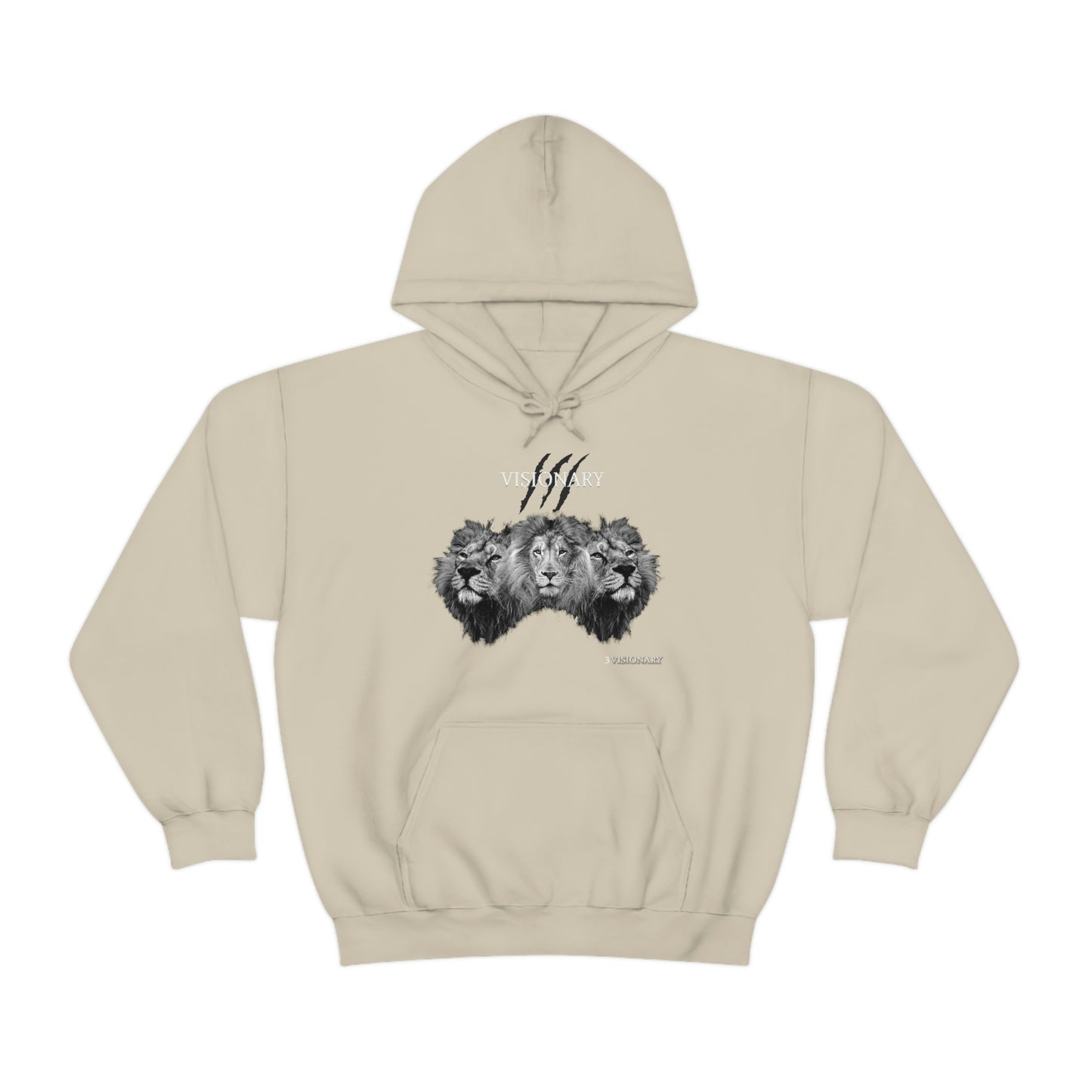 3Visionary Lion Hoodie